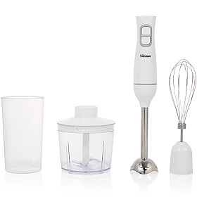  Tristar - MX-4881 - Vit, Rostfri stav & 2 hastigheter