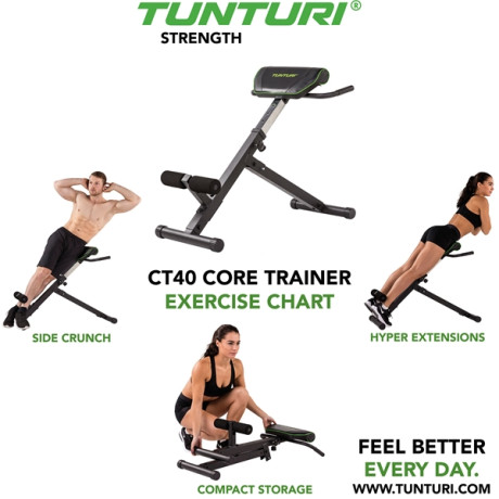 Tunturi - träningsbänk Core Trainer CT40 Tunturi - träningsbänk Core Trainer CT40