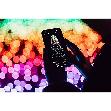 Twinkly - Strings ljusslinga 400 LED RGBW Wi-Fi Twinkly - Strings ljusslinga 400 LED RGBW Wi-Fi