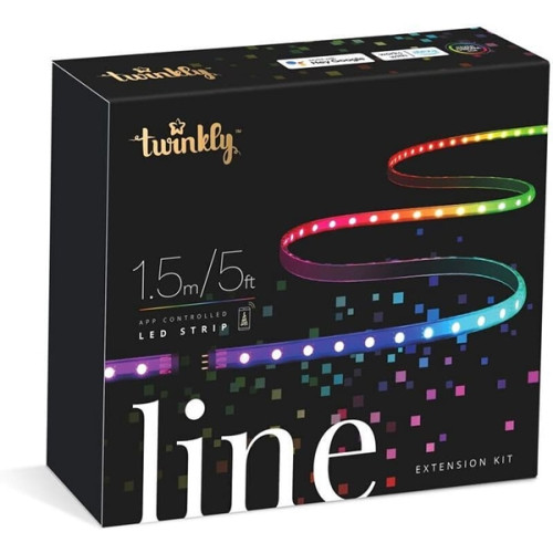 Twinkly - Line LED-ljusremsa expansionssats 1.5 m Wi-Fi