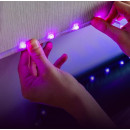 Twinkly - Dots LED-ljusremsa 60 LED RGB Wi-Fi transparent USB