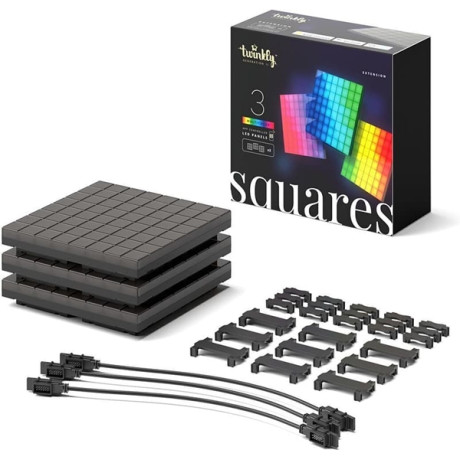 Twinkly - Squares 3-extension - ljuspaneler RGB Twinkly - Squares 3-extension - ljuspaneler RGB