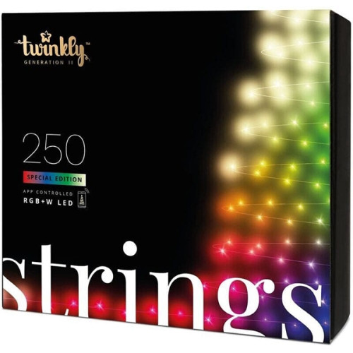 Twinkly Strings - 250 LED RGBW Wi-Fi - lager i Stockholm