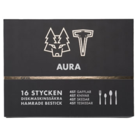 Vargen & Thor - AURA bestickset 16-delar Vargen & Thor - AURA bestickset 16-delar