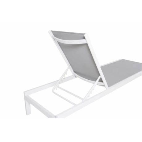 Venture Design - COPACABANA Solsäng - Vit/Grå Venture Design - COPACABANA Solsäng - Vit/Grå