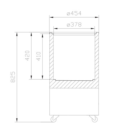 Vestfrost - CC 45 Party Cooler Svart Vestfrost - CC 45 Party Cooler Svart