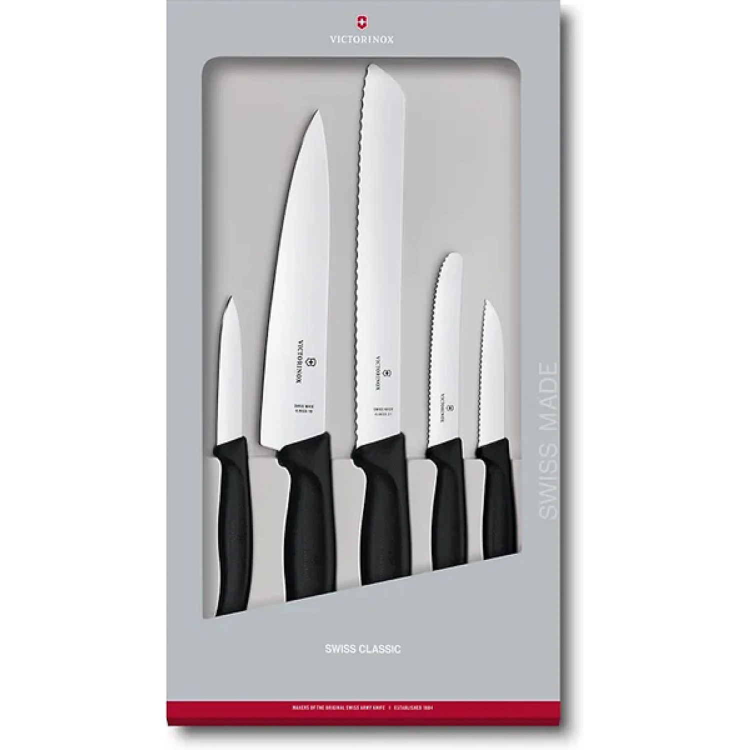 Victorinox kniv swiss classic 6.7133.5g knivset 5 delar kockkniv br&ouml;dkniv
