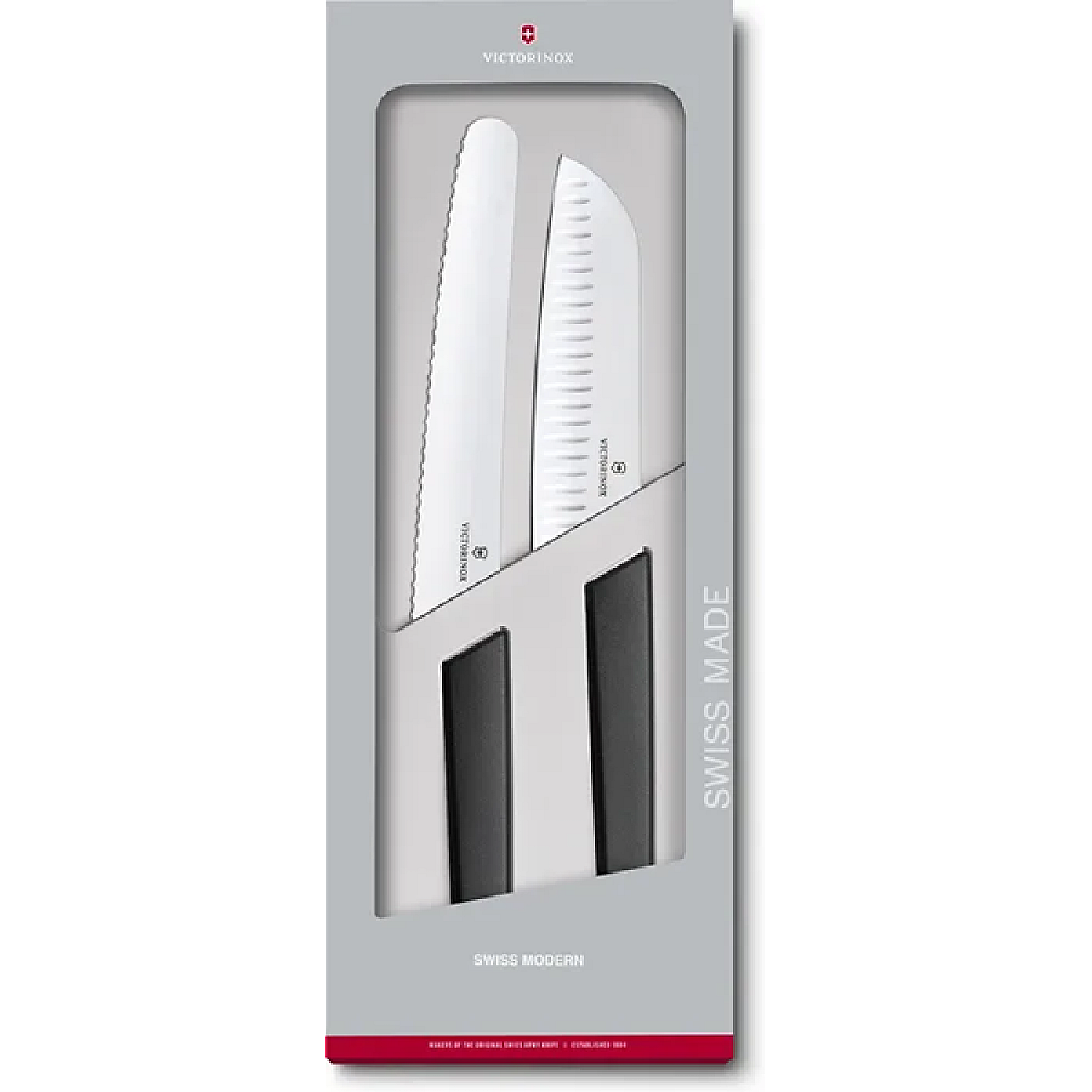 Victorinox kniv swiss modern 6.9093.22g knivset br&ouml;dkniv & santokukniv
