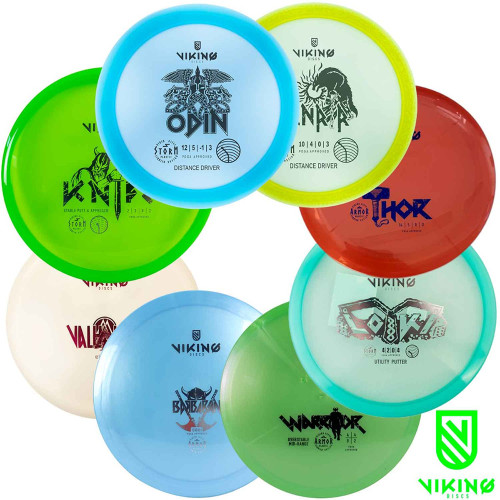 Viking discs träningsmaskin viking discs vd tournament 8-disc set