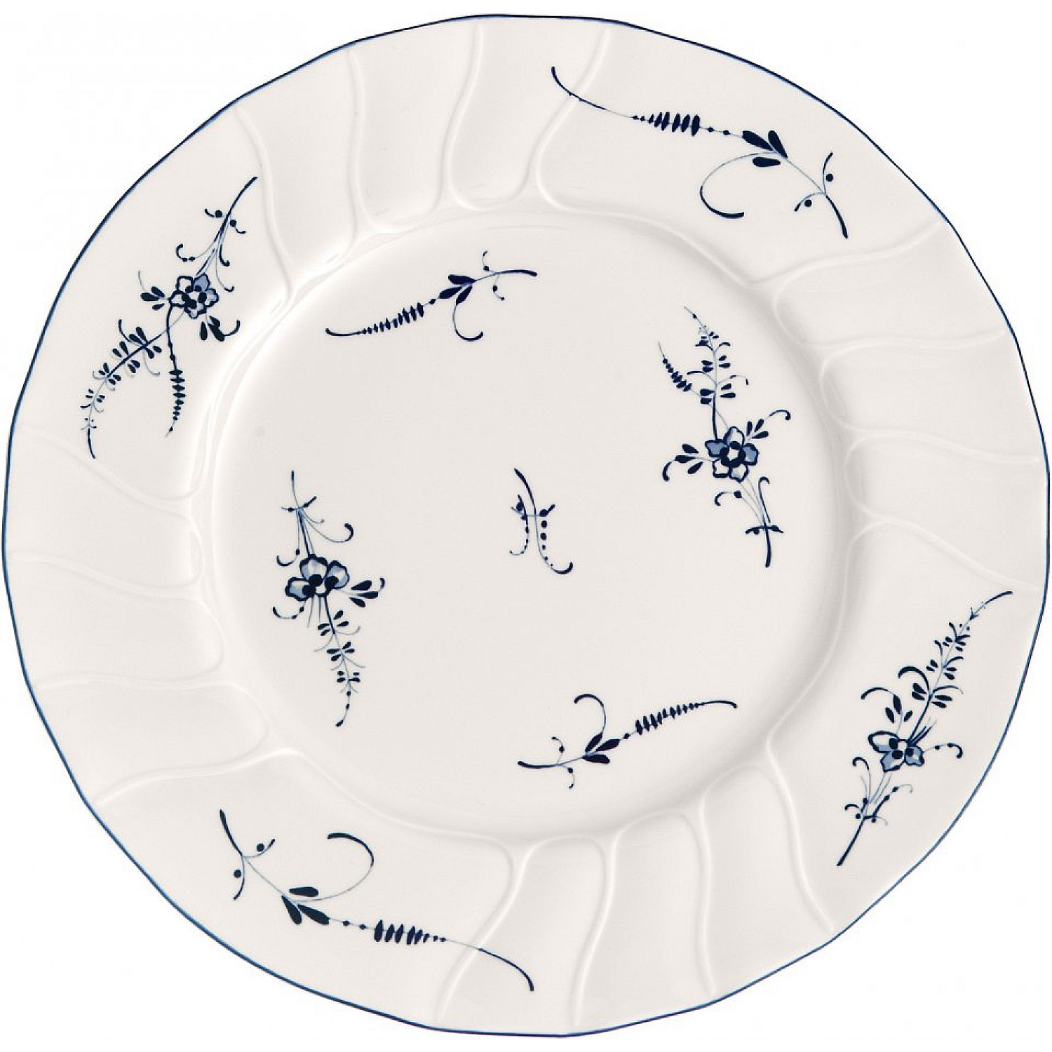 Villeroy & boch tallrik old luxembourg 26 cm handmålad tallrik