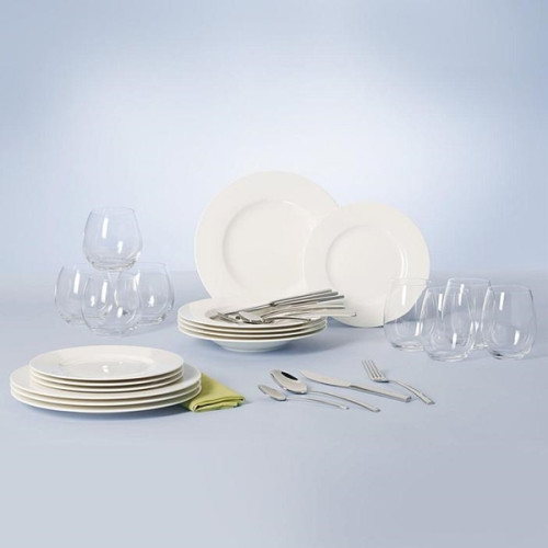 Villeroy & Boch - Wonderful World White 4 friends. 36 delar