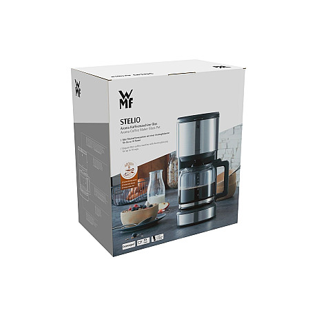 WMF - Stelio Aroma Kaffebryggare 1,25 L/10 koppar, Rostfritt stål