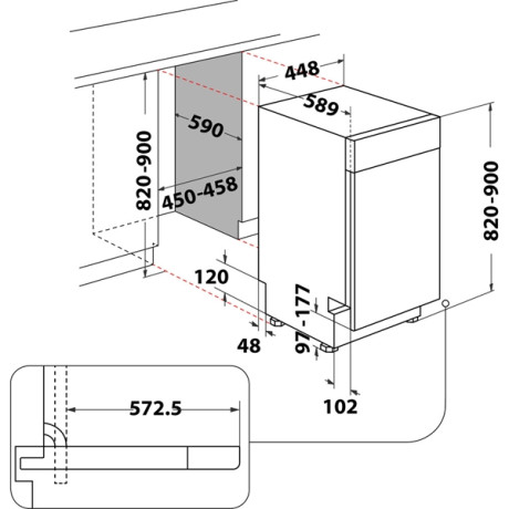 Whirlpool - WSUP 4O33 PFX Whirlpool - WSUP 4O33 PFX