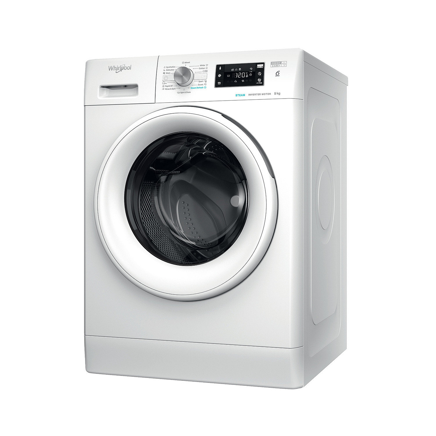 Whirlpool frontmatad tv&auml;ttmaskin ffb 9458 wv ee
