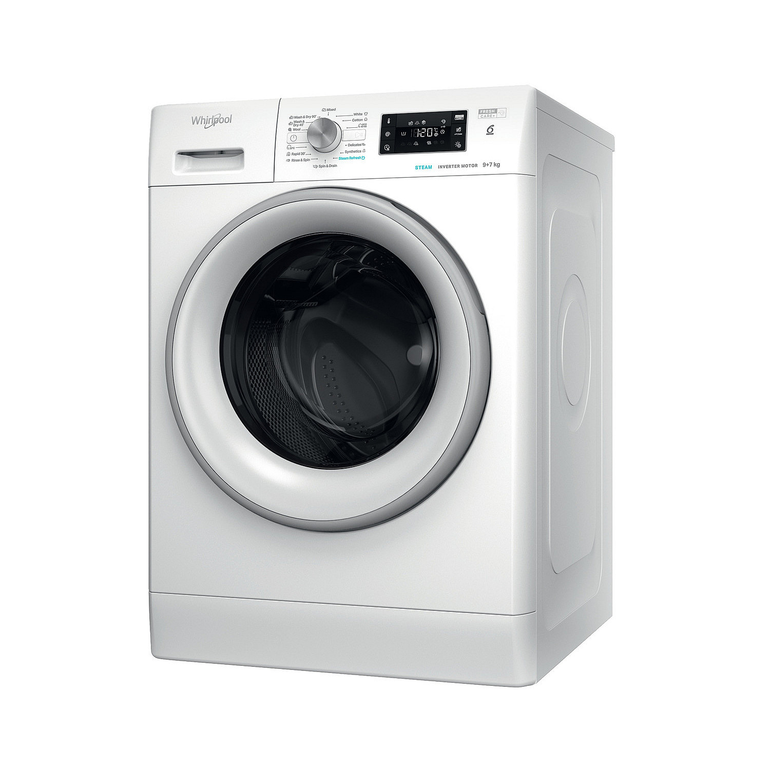 Whirlpool kombi tvätt/tork ffwdb 976258 sv ee