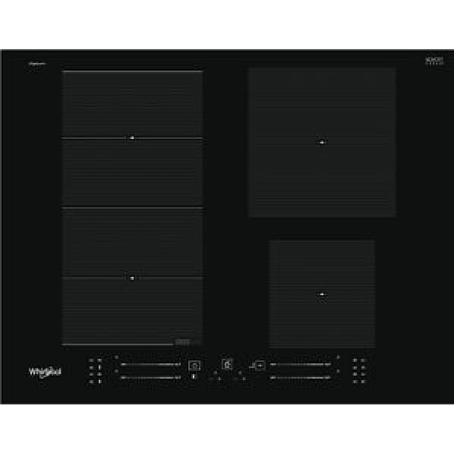 Whirlpool induktionsh&auml;ll wfs9365bf/ixl