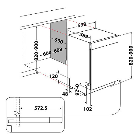 Whirlpool - WH2UD14BN60W