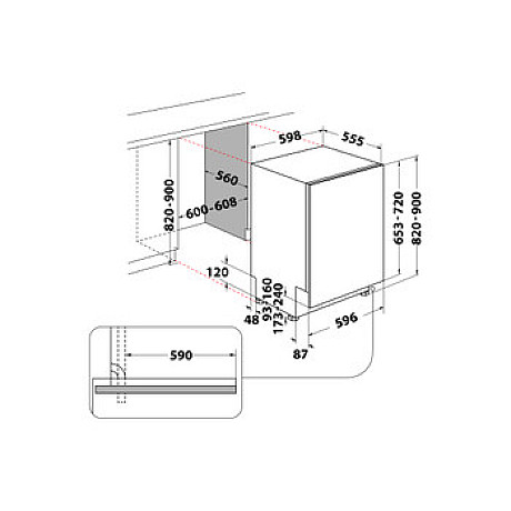 Whirlpool - WIC 3C33 PE Whirlpool - WIC 3C33 PE