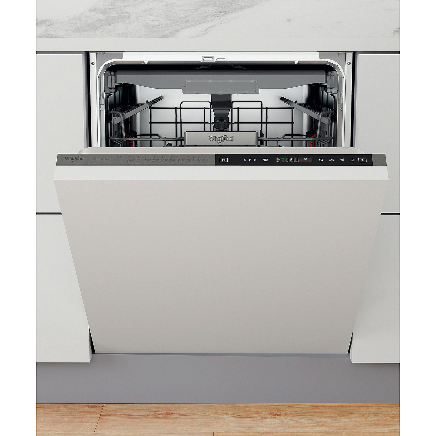 Whirlpool 60 cm bred diskmaskin wip 4t133 pfe