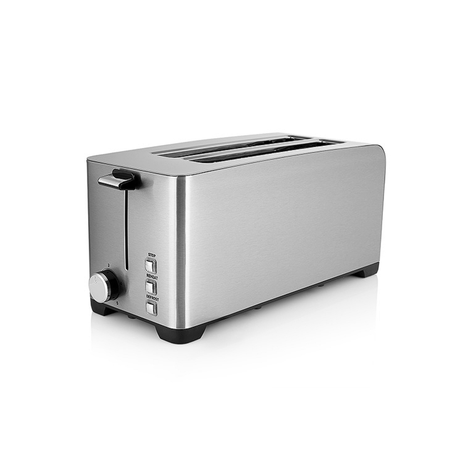 Wilfa brödrost tol-1400s brödrost 1400w borstat stål