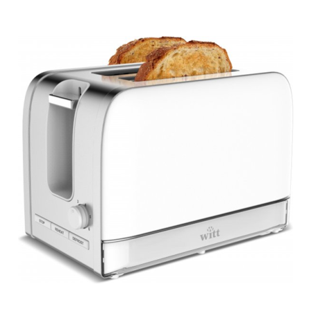 Witt - Brödrost Classic 2 slice WCT800W Witt - Brödrost Classic 2 slice WCT800W