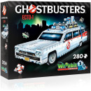 Wrebbit - Ghostbusters Ecto-1 3D-pussel 280 bitar