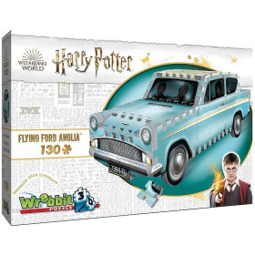 Wrebbit - Flying Ford Anglia 3D-pussel 130 bitar