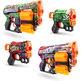 X-Shot - Skins Double Dread skumpistol 4 pistoler