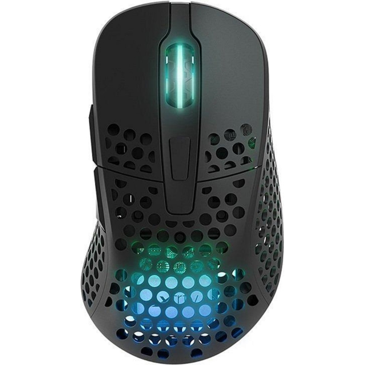 Xtrfy mus m4w-rgb-black trådlös spelmus lätt ergonomisk