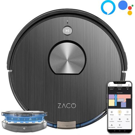 Zaco - A10 Robotdammsugare med mopp Zaco - A10 Robotdammsugare med mopp