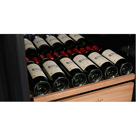 mQuvée - Fast hylla WineStore 800/1200 - Stabil hylla i sapelliträ