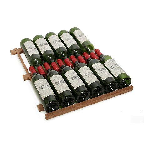 mQuvée - Fast hylla WineStore 800/1200 - Stabil hylla i sapelliträ