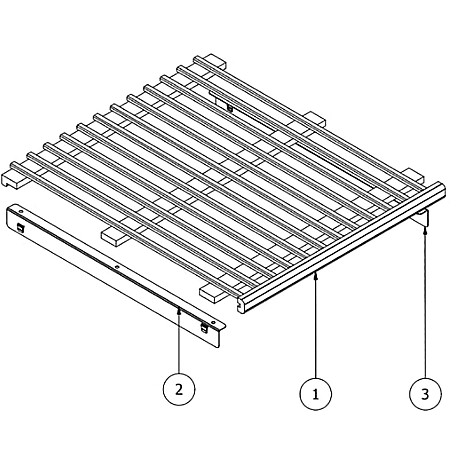 mQuvée - Fast hylla WineStore 800/1200 - Stabil hylla i sapelliträ