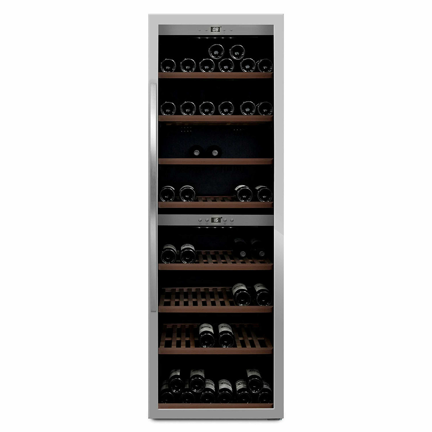 Mquvée fristående vinkyl wineexpert sw180s, 180 flaskor, 2 temperaturzoner