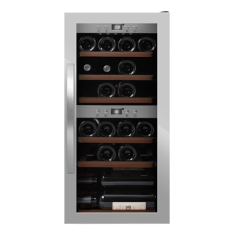mQuvée - WineExpert 24 Stainless - Vinkyl 24 flaskor, 2 zoner