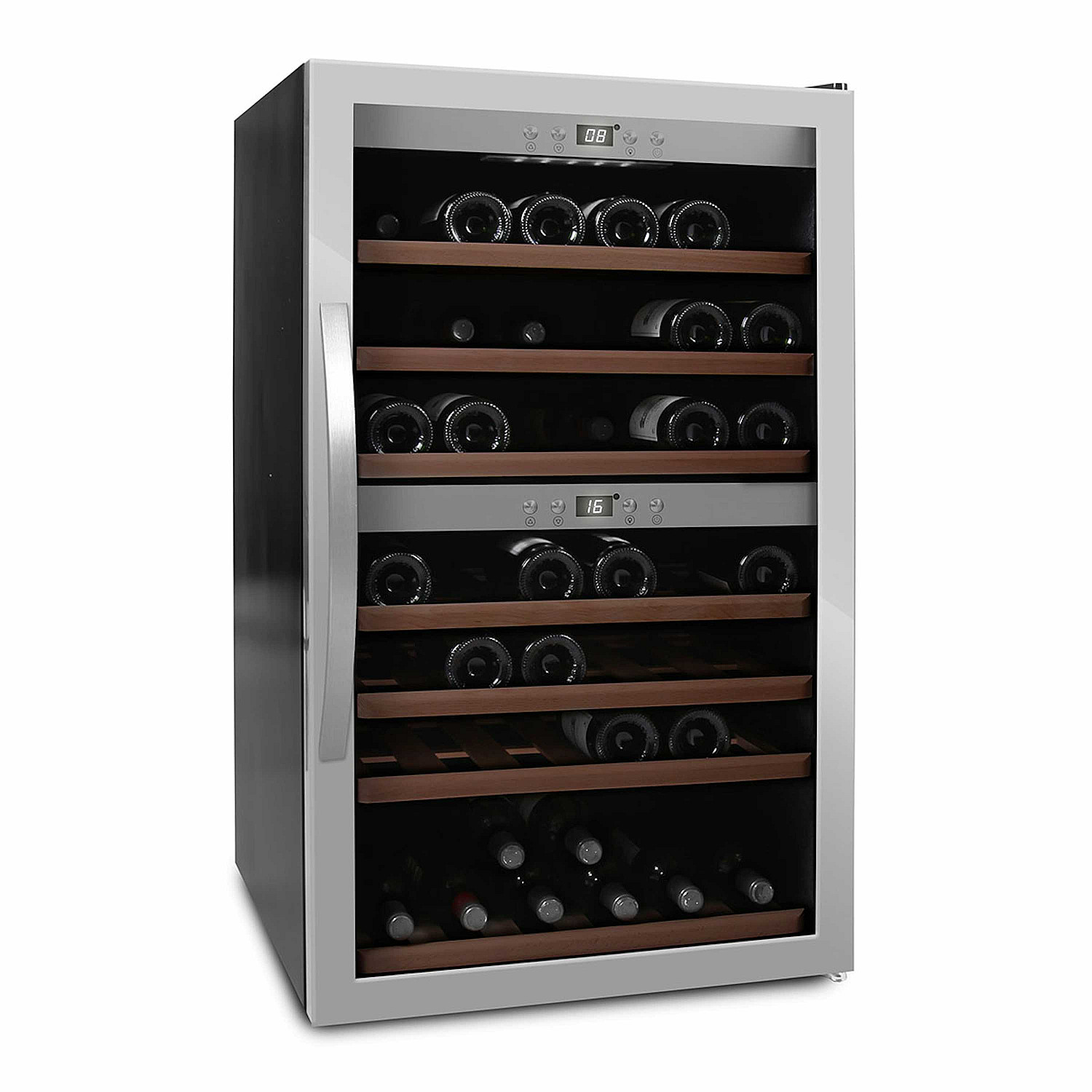 Mquvée fristående vinkyl wineexpert sw66s, 66 flaskor, 2 temperaturzoner