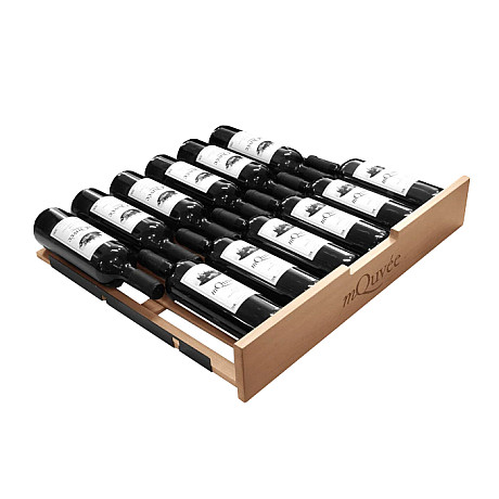 mQuvée - Utdragbar hylla Velvet 220 - Plats för 12 flaskor