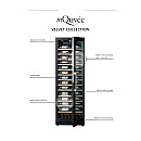 mQuvée - Velvet 100 Glass - Vinlagringsskåp 154 flaskor