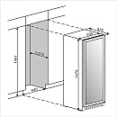mQuvée - Velvet 100 Glass - Vinlagringsskåp 154 flaskor
