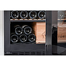 mQuvée - Velvet 125 Glass VCS200FGB - Vinlagringsskåp 200 flaskor