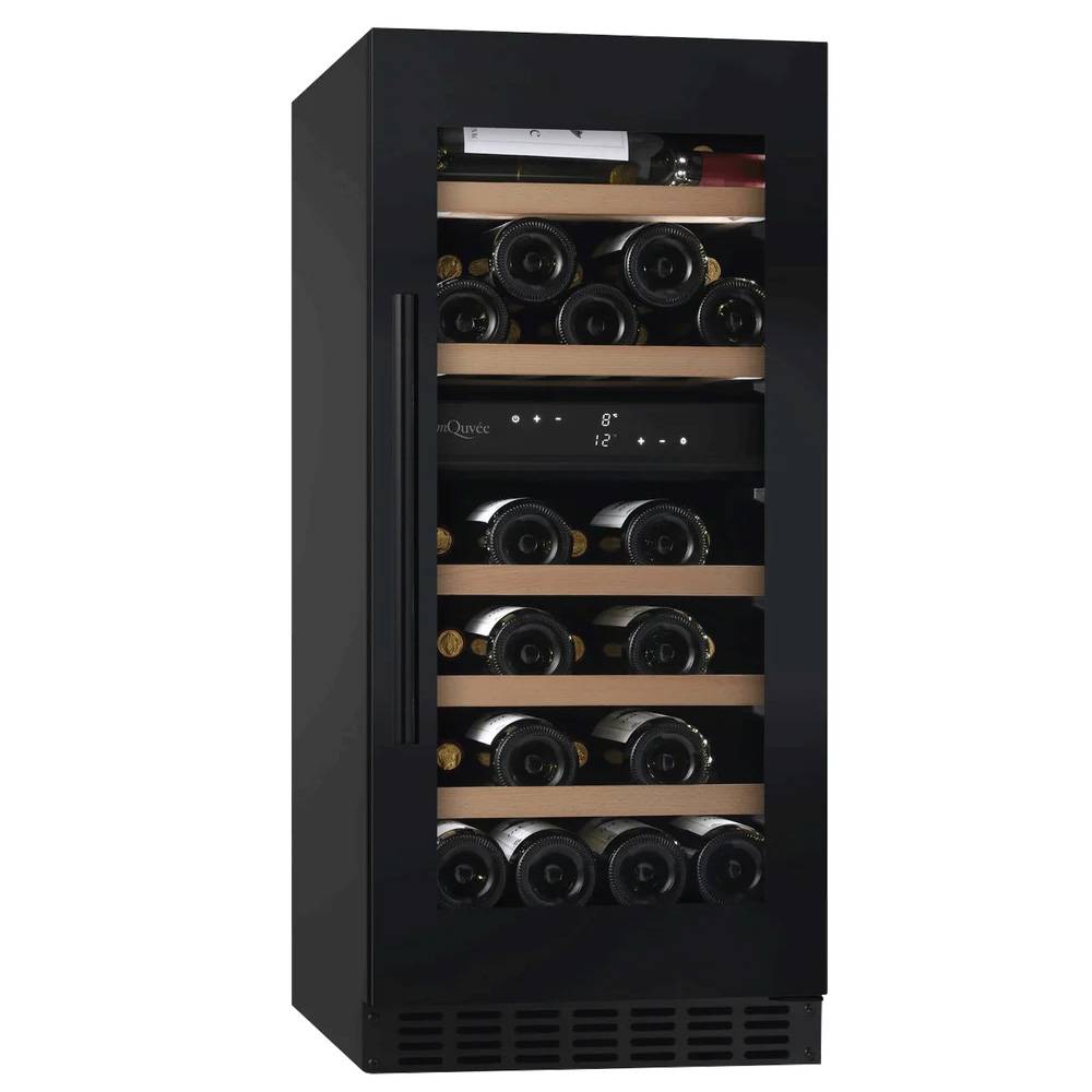 mQuvée - WCD40AB780 - Inbyggd WineCave 40D 780, 39.5 cm, Antracit Svart