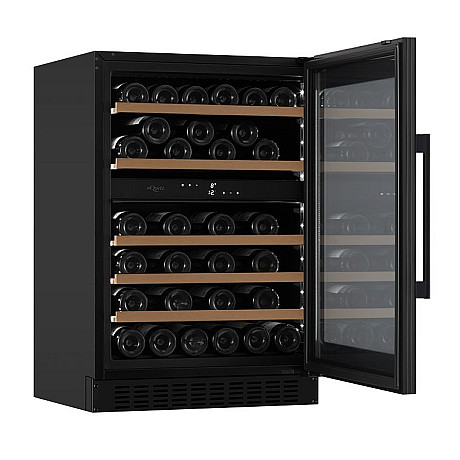 mQuvée - WineCave 780 60D Anthracite - Vinkyl 53 flaskor, 2 zoner