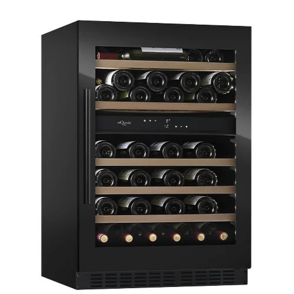 mQuvée - WCD60FGB-800 - Inbyggd WineCave 800, 53 flaskor, 60 cm, svart