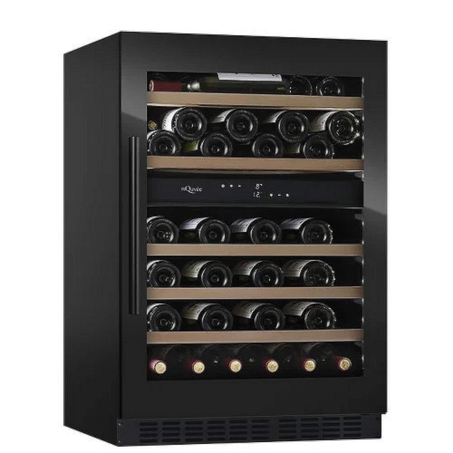 Mquvée vinkyl inbyggnad wcd60fgb-800 - inbyggd winecave 800, 53 flaskor, 60 cm, svart