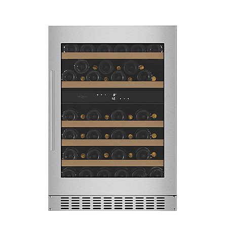 mQuvée - WineCave 780 60D Stainless - Vinkyl 53 flaskor, 2 zoner