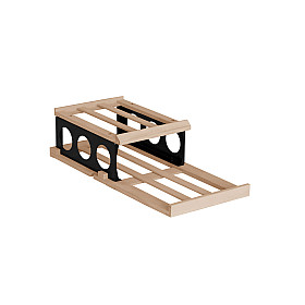 mQuvée - Displayhylla WineCave 700 30D - Plats för 5 flaskor