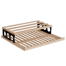 mQuvée - Displayhylla WineCave 700 60D - Plats för 14 flaskor