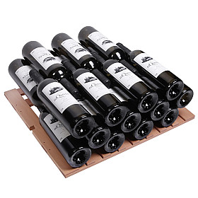 mQuvée - Storagehylla WineStore 215/226 - Trähylla för stapling