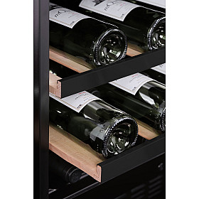 mQuvée - Hyllfront WineCave 30 cm - Anthracite Black