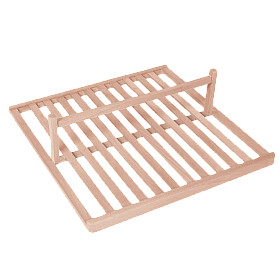 mQuvée - Displayhylla WineExpert 126 - Utdragbar hylla i trä